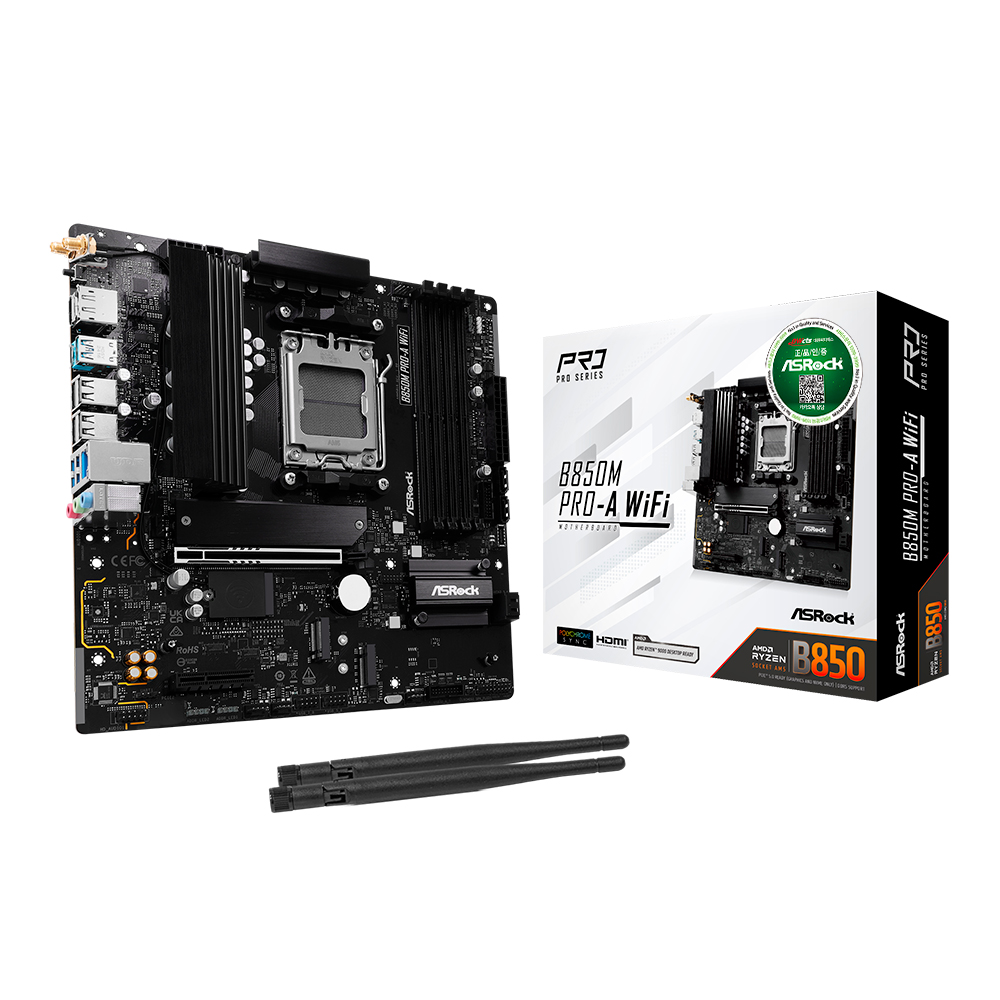 ASRock  B850M Pro-A WiFi 대원씨티에스