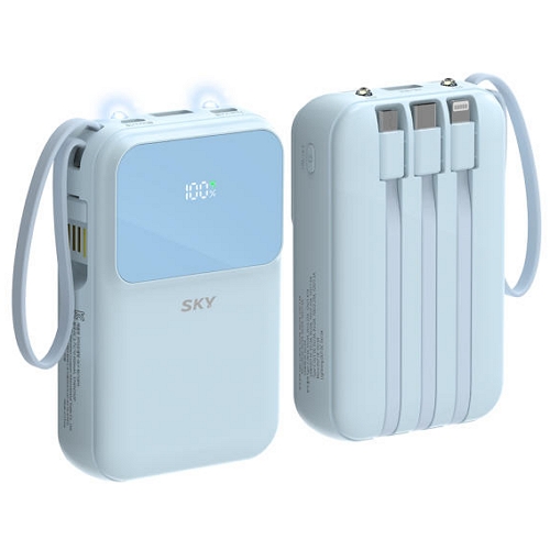 스카이랩 스카이 필 5in1 일체형 보조배터리 U10PD 10000mAh