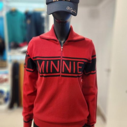 디즈니골프 반집업 니트 DO8LKT007