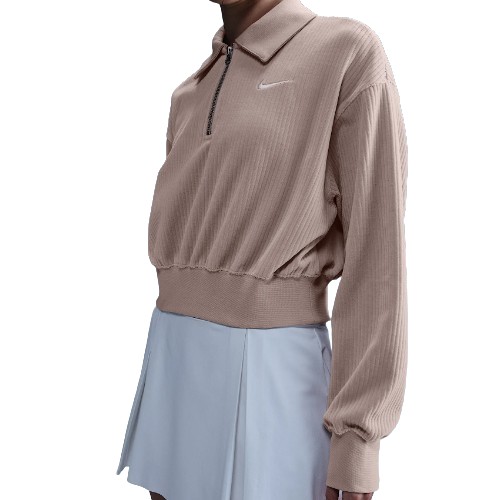 나이키  벨루어 크롭 쿼터집 탑 HV5031-299