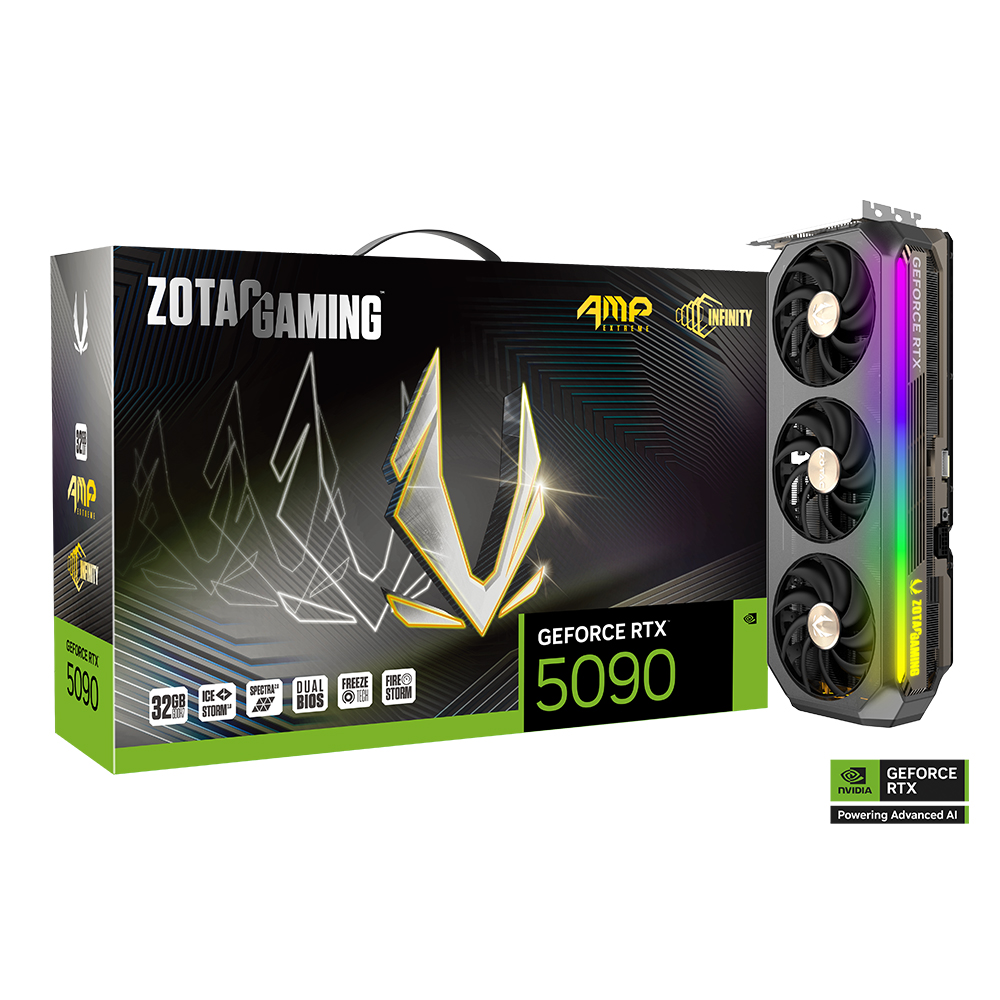 ZOTAC GAMING 지포스 RTX 5090 AMP EXTREME INFINITY D7 32GB