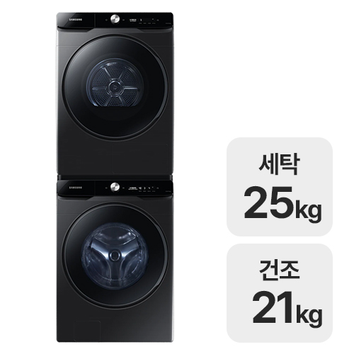 삼성전자 그랑데 AI WF25DG8650BV + AI DV21DG8600BV