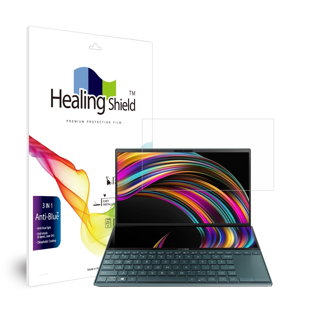 폰트리 힐링쉴드 ASUS 젠북 듀오 UX481FL 블루라이트차단 액정보호필름