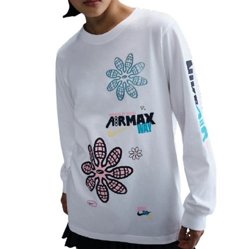 나이키 루즈 긴팔 그래픽 티셔츠 HF9530-100