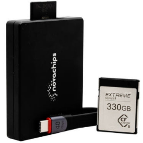 노바칩스  USB 3.2 콤보형 맥세이프 카드리더기