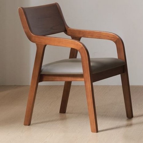 라로퍼니처  라인 참죽나무 원목 식탁 의자