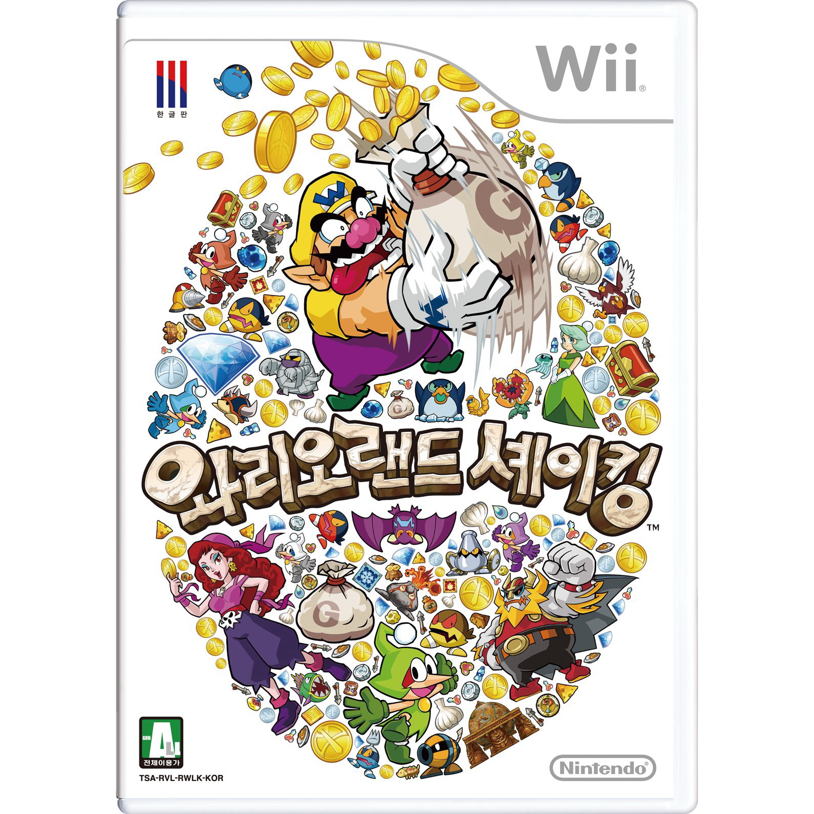 Nintendo  와리오랜드 셰이킹 WII