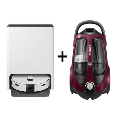 삼성전자 비스포크 스팀 VR7MD96516 + 진공청소기 VC33T3550LP