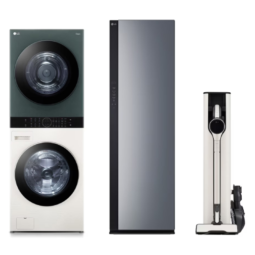 LG전자 트롬 오브제컬렉션 워시타워 W20EGZ + 스타일러 SC5GMR52 + 청소기 AX948BWE