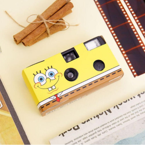 아트박스  스폰지밥 일회용 필름 카메라