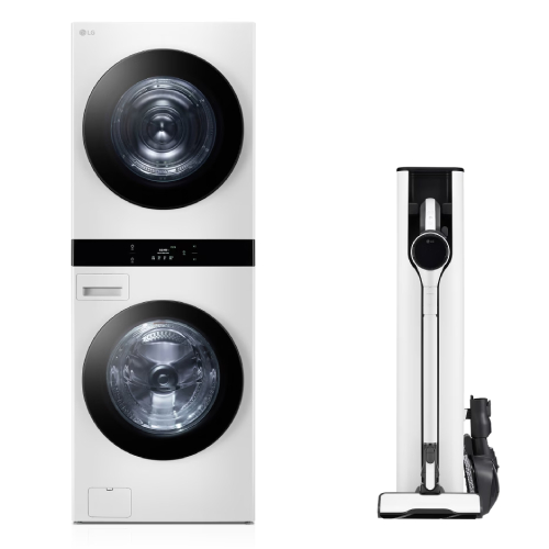 LG전자 트롬 오브제컬렉션 워시타워 WL21WDU + 청소기 AX948BHE