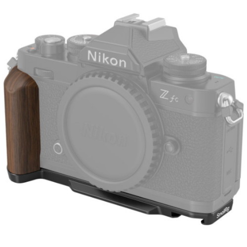 SmallRig  4802 니콘 Zfc용 L플레이트 원목 그립 블랙