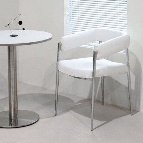 에이비퍼니쳐  덱스 클래식 미드센츄리 가죽 카페 암체어