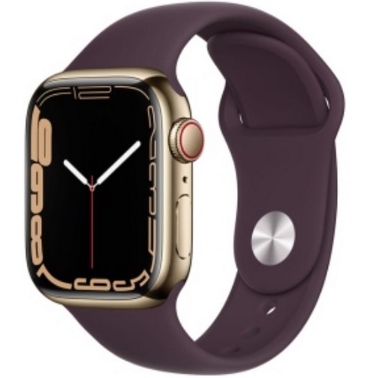 APPLE  워치 시리즈7 41mm Cellular 골드 스테인리스 스틸 중고
