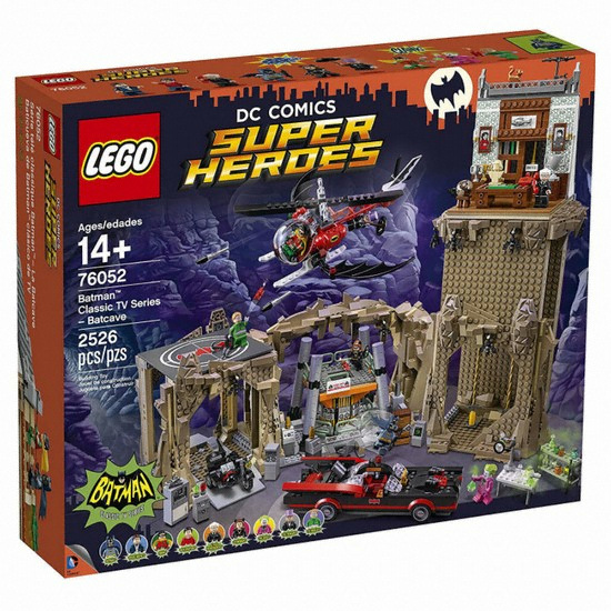 레고  DC 슈퍼히어로 배트맨 클래식 TV 시리즈 배트케이브 (76052)