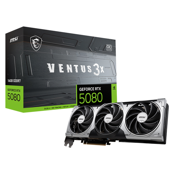 MSI  지포스 RTX 5080 벤투스 3X OC D7 16GB