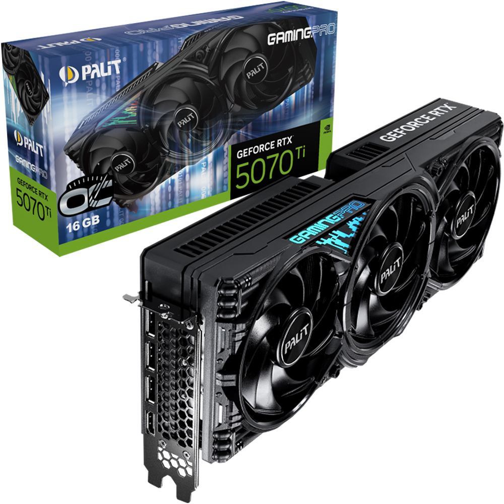 PALIT  지포스 RTX 5070 Ti GAMINGPRO OC D7 16GB 이엠텍