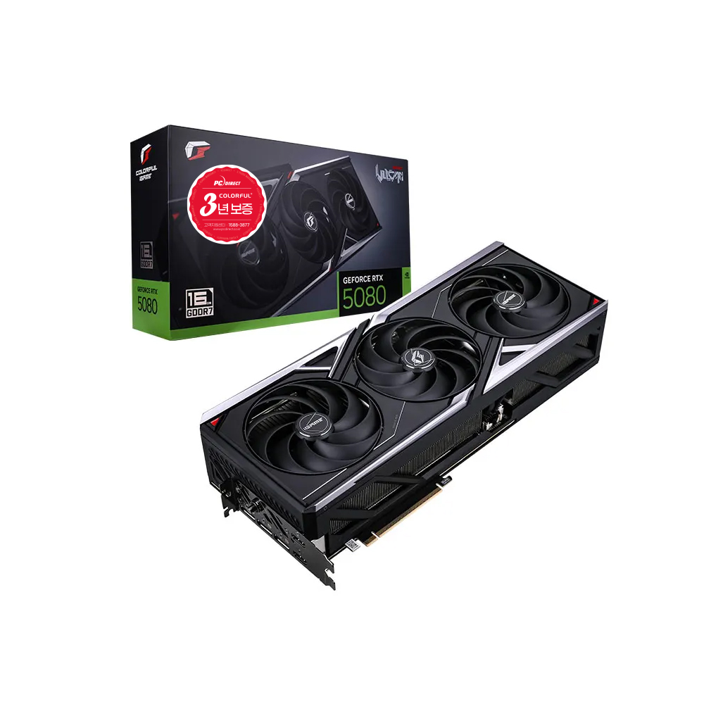 Colorful iGame 지포스 RTX 5080 Vulcan OC D7 16GB 피씨디렉트