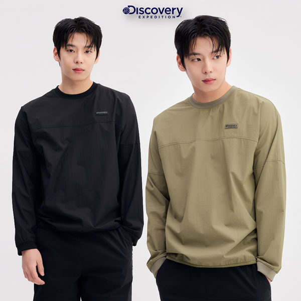 디스커버리익스페디션 에어닷 긴팔티셔츠 DMRL33051-BKS