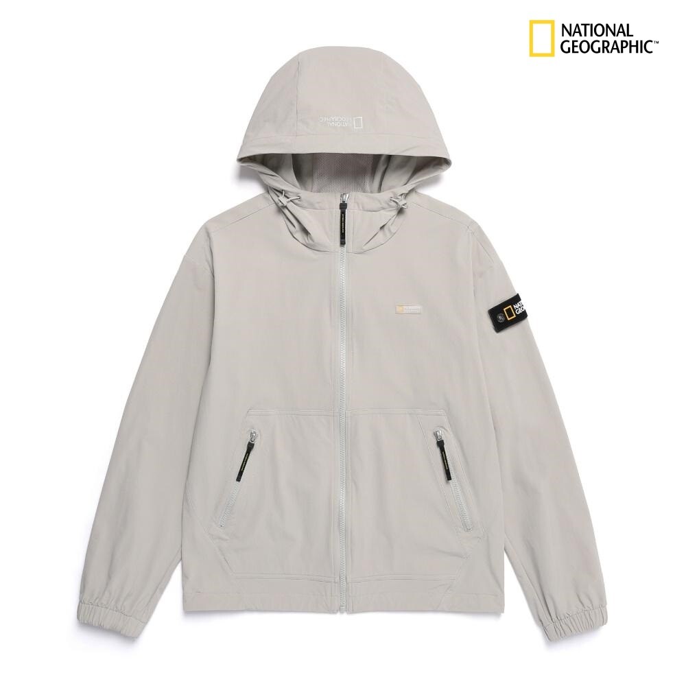 내셔널지오그래픽  리오 우븐 스트레치 후드 풀집업 N251UFT090