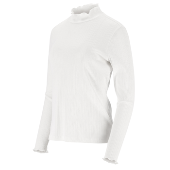 엘르골프 골조직 목크넥 티셔츠 6L25402