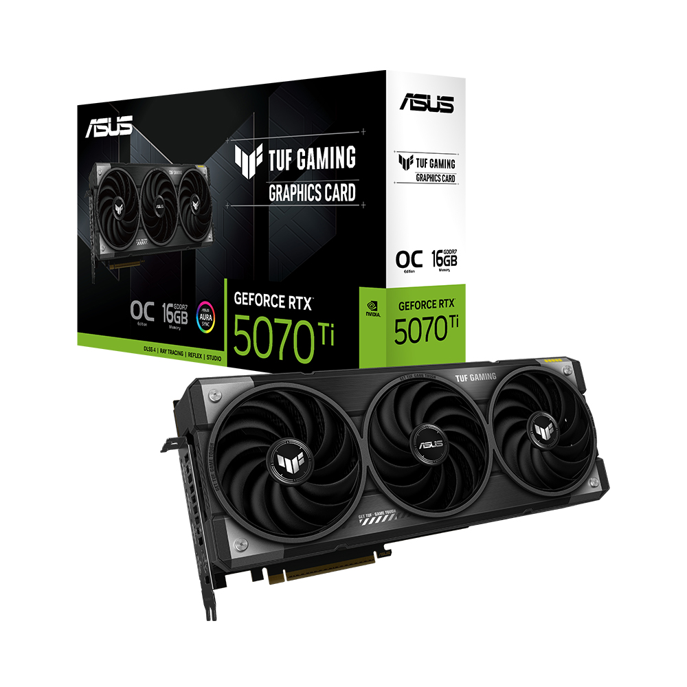 ASUS TUF Gaming 지포스 RTX 5070 Ti OC D7 16GB 인텍앤컴퍼니