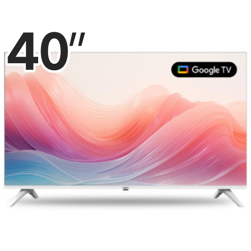 티브이지  40형 FHD 화이트 스마트TV