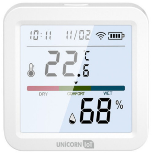 UNICORN IoT 스마트 온습도계 TS-H9