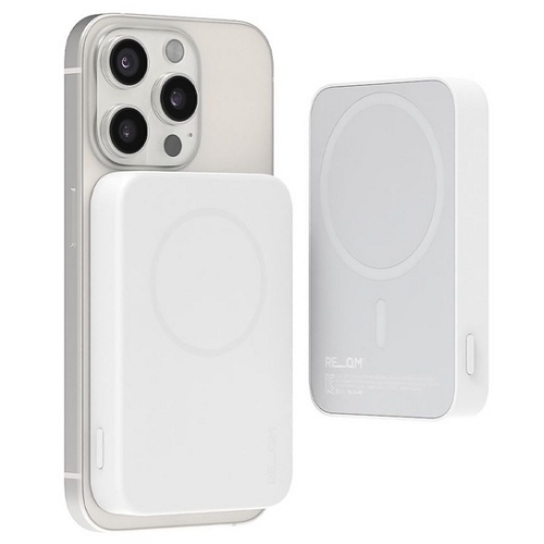 오로라모바일 Re:QM 맥큐 맥세이프 보조배터리 QMP5 5000mAh
