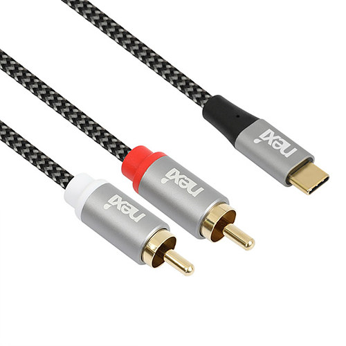 리버네트워크 NEXI NX-UC-2RCA Type C to 2RCA 케이블