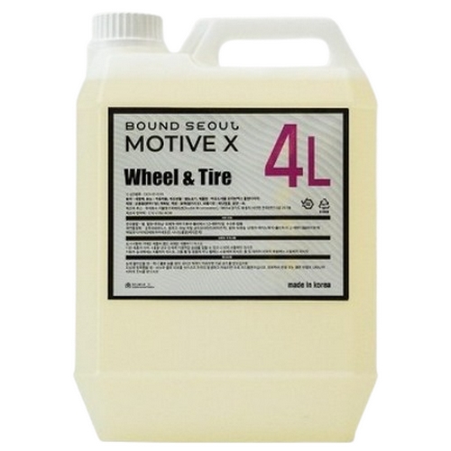 더블엠코퍼레이션 바운드서울 모티브엑스 휠앤타이어 세정제 4L