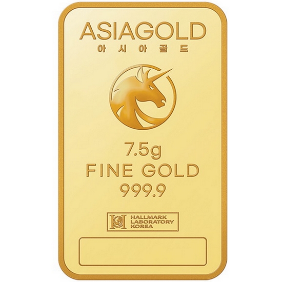 아시아골드  골드바 7.5g