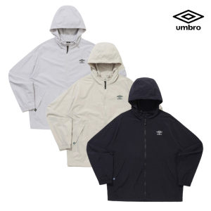 엄브로 클래식 후드형 바람막이 집업 자켓 UQ221CJK42