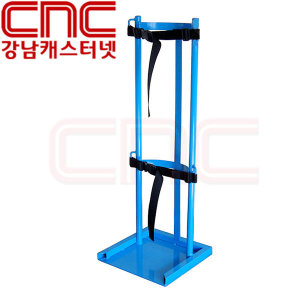 강남캐스터넷  1구 철재 가스통 거치대 C-240