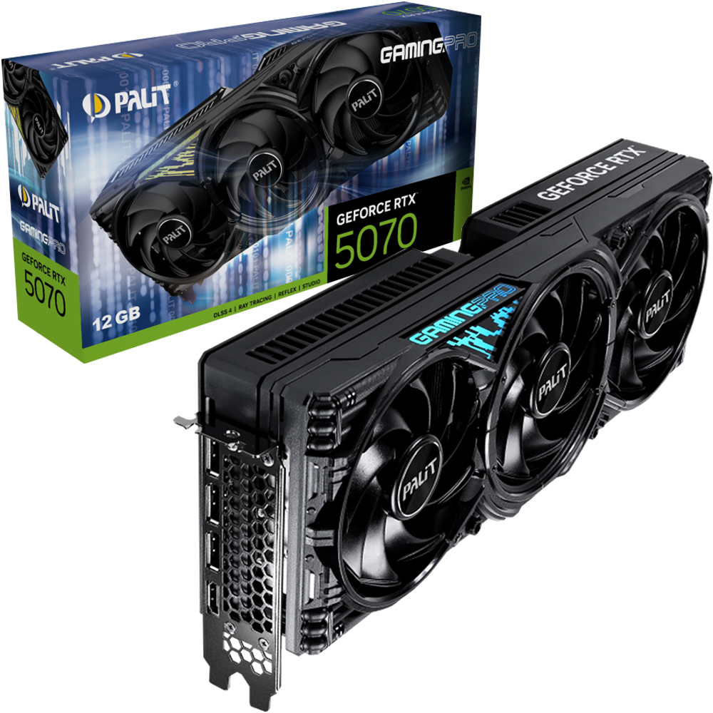 PALIT  지포스 RTX 5070 GAMINGPRO D7 12GB 이엠텍