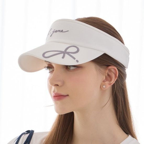 제이제인  베이직 로고 썬캡 그레이