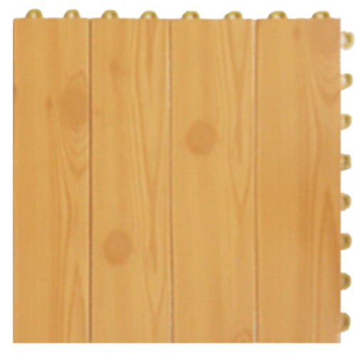 매직크린  틈없는 조립식 데크타일 브라운옹이