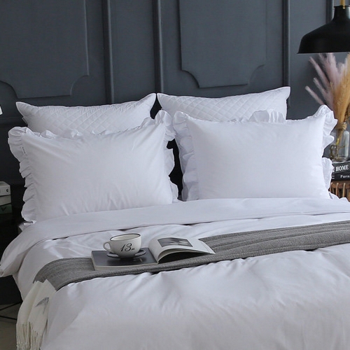 아망떼 코튼벨 순면40수 고밀도 프릴 베개커버