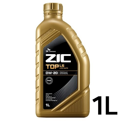 SK엔무브 ZIC 탑 LS 0W20 1L