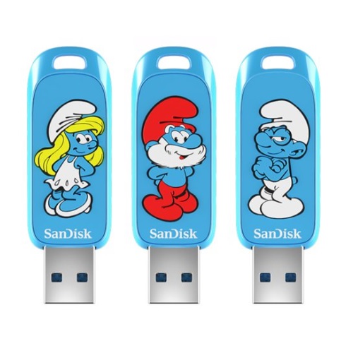 SanDisk 스머프 USB 에디션