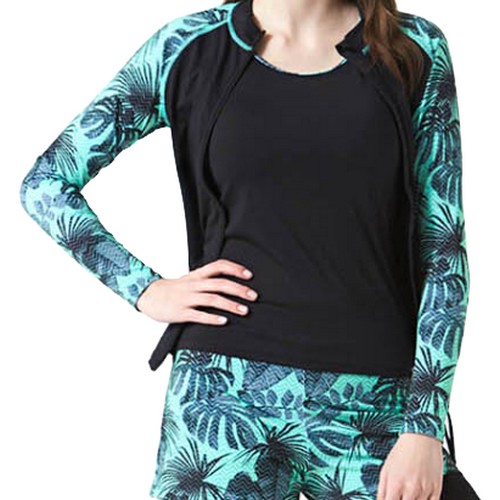 아가방&컴퍼니 베이직엘르 BEL-S213T 트로피칼 집업 래쉬가드 3종세트