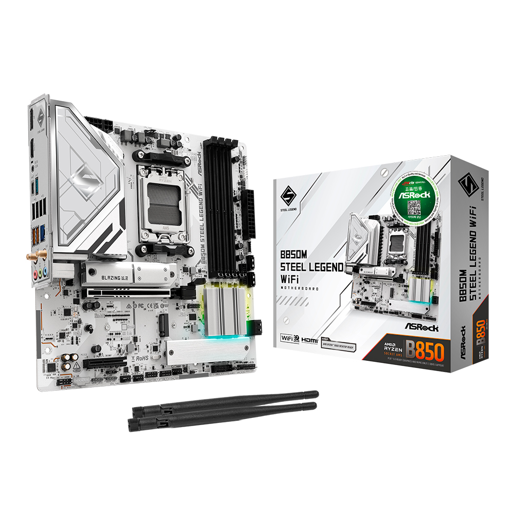 ASRock  B850M 스틸레전드 WiFi 대원씨티에스