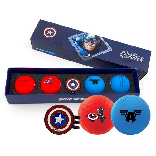 볼빅  비비드 소프트 마블 4.0 캡틴아메리카