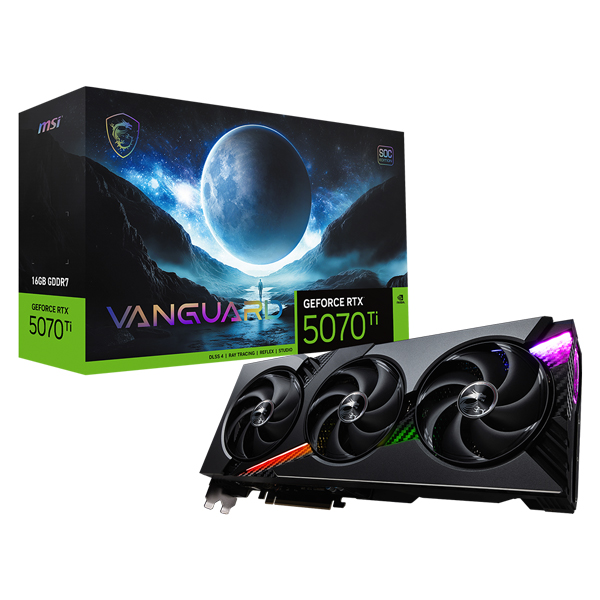 MSI  지포스 RTX 5070 Ti 뱅가드 SOC D7 16GB 하이퍼프로져