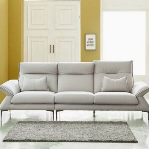 노송가구 나폴리 기능성 이태리산 천연통가죽 소파 4인용