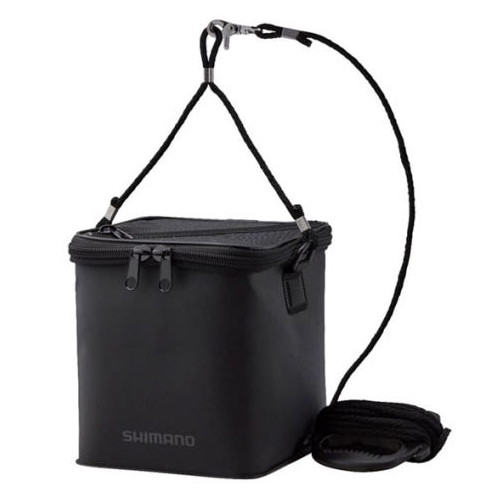 시마노  BK-001X 망사 두레박 바칸 블랙 21cm