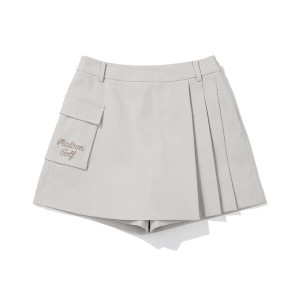 말본골프 아웃 포켓 플리츠 스코트 M5222PHP31BGL