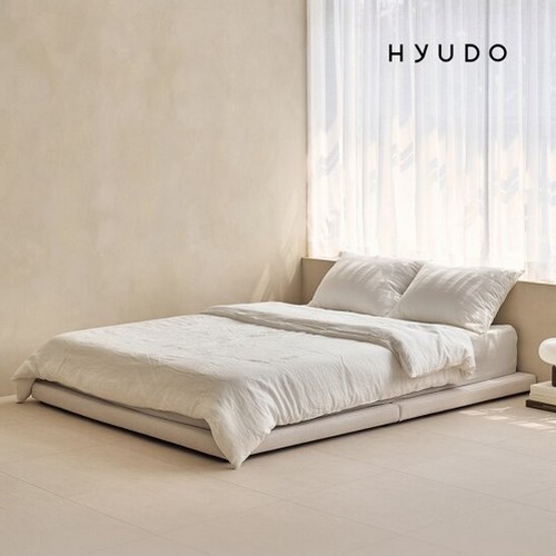 휴도 마음의 선유 저상형 무헤드 패브릭 침대 SS