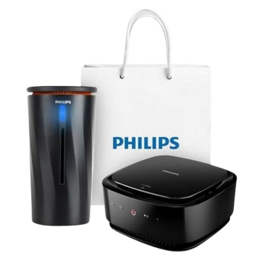 필립스  스마트 카 아로마 디퓨저 OlfaPure 7100 + 고퓨어6201 세트