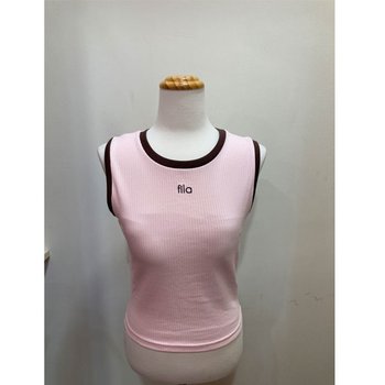 휠라 프리무브 피트니스 골지 슬리브리스 FS2ITH2254F_SPN